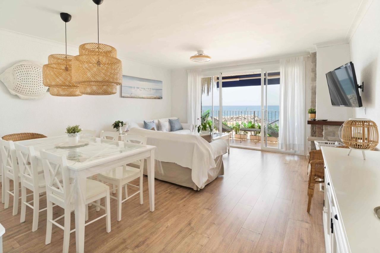 Apartamento Primera Linea De Mar Con Espectaculares Vistas Apartment ซานโปลเดมาร์ ภายนอก รูปภาพ