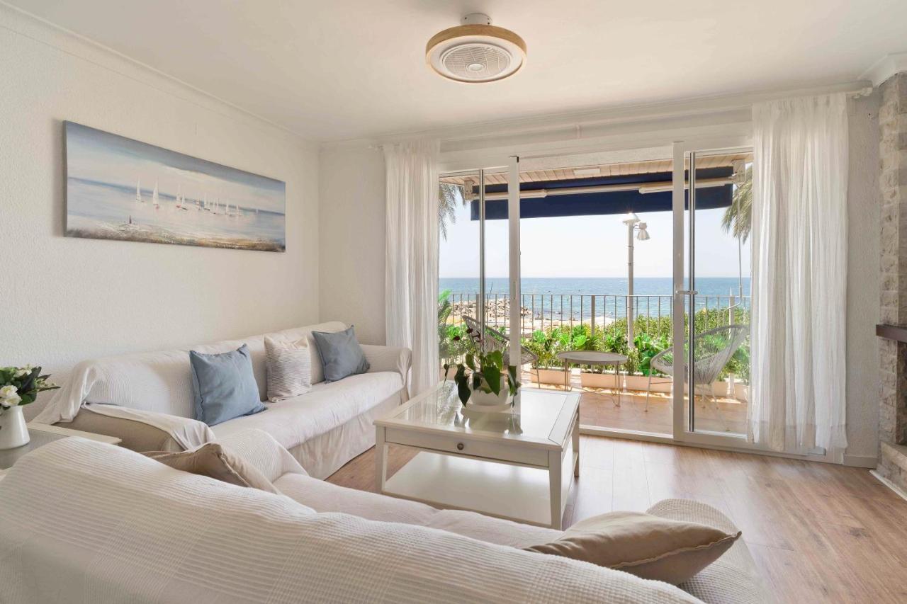 Apartamento Primera Linea De Mar Con Espectaculares Vistas Apartment ซานโปลเดมาร์ ภายนอก รูปภาพ